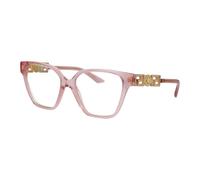 Versace - Lunettes Optiques Élégantes 0Ve3358B - Femme - Accessoires - Rose - Taille: 54 MM