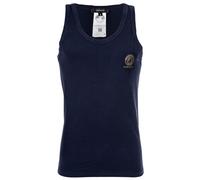 VERSACE Maillot de corps bleu marine / jaune d'or, Taille M