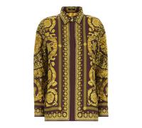 Versace - Chemise en soie Barocco - Femme - Blouses et Chemises - Multicolore - Taille: 40 FR