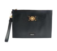 Versace - Medusa Leather Clutch - Homme - Sacs - Noir - Taille: ONE Size