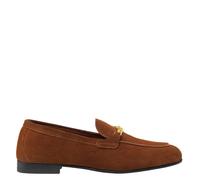 Versace - Medusa Suede Slippers - Femme - Chaussures - Brun - Taille: 37 EU