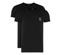 Versace - Medusa Undershirt 2-Pack - Homme - Tops - Noir - Taille: L