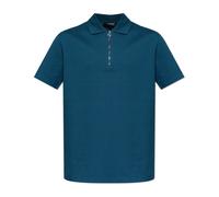 Versace - Medusa Zip Polo - Homme - Tops - Bleu - Taille: 2XL