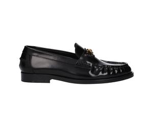 Versace - Mocassins Slip-On en Cuir - Femme - Chaussures - Noir - Taille: 36 EU