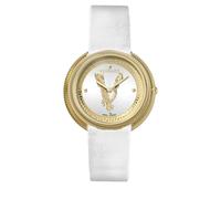 VERSACE Montre à affichage analogique or / blanc, Taille One Size