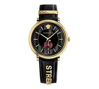 Versace Montre analogique à Quartz Unisexe-Adulte avec Bracelet en Cuir VBQ050017