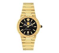 Versace Montre Analogique pour Femmes Greca Logo Moonphase