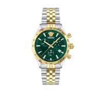 Versace Montre analogique pour homme avec cadran vert - VECFA0224