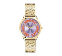 Versace - Montre analogique - unisex - Accessoires - Jaune - Taille: ONE Size