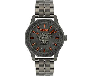 Versace - Montre Analogue - Homme - Accessoires - Gris - Taille: ONE Size