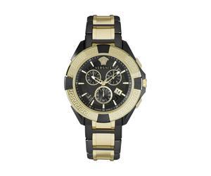 Versace - Montre Chronographe - Homme - Accessoires - Noir - Taille: ONE Size