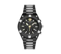 Versace - Montre Chronographe Sporty Greca - Homme - Accessoires - Noir - Taille: ONE Size
