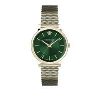 Versace - Montre de luxe cadran vert or - Homme - Accessoires - Jaune - Taille: ONE Size