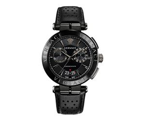 Versace Montre élégante VE1D01420, Noir, Mode