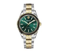 Versace - Montre Homme Hellenyium Vert Veqca0524 - Homme - Accessoires - Gris - Taille: ONE Size