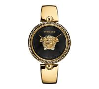 Versace - Montre Palazzo Empire en Acier Inoxydable - Femme - Accessoires - Jaune - Taille: ONE Size