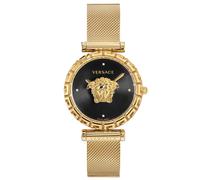 Versace - Montre Palazzo Empire Greca Diamond - Femme - Accessoires - Jaune - Taille: ONE Size