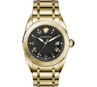 Versace - Montre pour homme V-Sport II 3H.d/Blk B/Ip2N Ip2N Vfe16 0017 - Homme - Accessoires - Jaune - Taille: ONE Size