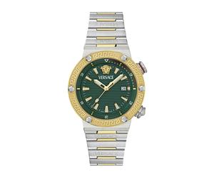 Versace - Montre Quartz Analogue - Homme - Accessoires - Vert - Taille: ONE Size