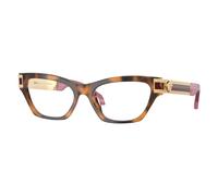 Versace - Monture optique œil-de-chat - Femme - Accessoires - Brun - Taille: 54 MM