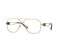 Versace - Montures de lunettes dorées - unisex - Accessoires - Jaune - Taille: 57 MM