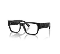 Versace - Montures Noires avec Logo - unisex - Accessoires - Noir - Taille: 55 MM