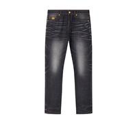 Versace - Noir Soie & Nylon Haut Élégant - Homme - Jeans - Noir - Taille: W31