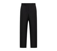 Versace - Pantalon en laine à plis - Homme - Pantalons - Noir - Taille: S