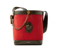 Versace - Pivot Small Bucket Bag - Femme - Sacs - Rouge - Taille: ONE Size