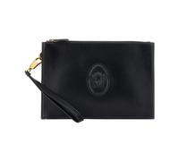 Versace - Pochette en cuir Lou - Homme - Sacs - Noir - Taille: ONE Size