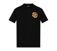 Versace - Polo avec Écusson - Homme - Tops - Noir - Taille: L