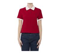 Versace - Polo Medusa Logo - Femme - Tops - Rouge - Taille: 36 FR