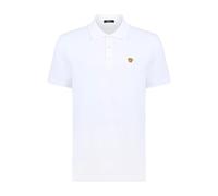 Versace - Polo Noir avec Emblème Méduse - Homme - Tops - Blanc - Taille: XL