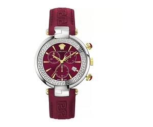 Versace - Revive Chronograph - Femme - Accessoires - Brun - Taille: ONE Size