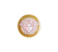 Versace Rosenthal - Assiette Plate 17cm Medusa Amplified Rose Monnaie Versace