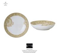 Versace Rosenthal - Barocco Beige - Fond Plat 22 Cm / 8,66 Pouces