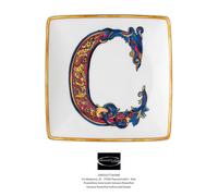 Versace Rosenthal - Holiday Alphabet - C - Tasse Carrée Plan CM 12 x 12