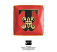 Versace Rosenthal - Holiday Alphabet - T - Tasse Carrée Plan CM 12 x 12