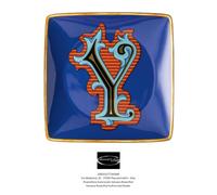 Versace Rosenthal - Holiday Alphabet - Y - Tasse Carrée Plan CM 12 x 12