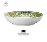 Versace Rosenthal - Medusa Garland Vert - Fond Plat Cm 22 - Revendeur