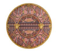 Versace Rosenthal - Plat Marque-Place 33cm La Échelle Du Palazzo Rose Versace