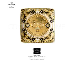 Versace Rosenthal Prestige Gala Coupelle Carrée 12 x 12 cm, Porcelaine