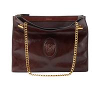 Versace - Sac bandoulière Cabine en cuir - Femme - Sacs - Brun - Taille: ONE Size