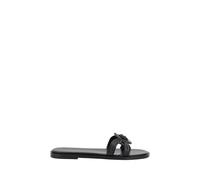 Versace - Sandales avec logo Medusa - Femme - Chaussures - Noir - Taille: 38 1/2 EU