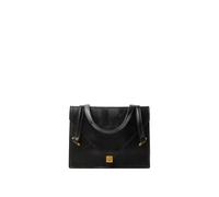 Versace - Severine Leather Shoulder Bag - Femme - Sacs - Noir - Taille: ONE Size