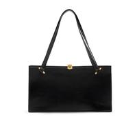 Versace - Severine Leather Tote - Femme - Sacs - Noir - Taille: ONE Size