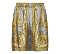 Versace - Short en Twill de Soie La Coupe des Dieux - Homme - Shorts - Multicolore - Taille: M