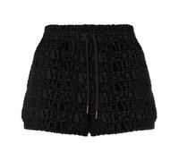 Versace - Shorts avec logo - Femme - Shorts - Noir - Taille: 36 FR
