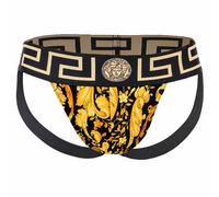 VERSACE Slip beige / jaune foncé / orange foncé / noir, Taille L