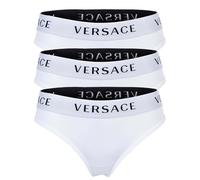 VERSACE Slip bleu marine / blanc, Taille XL